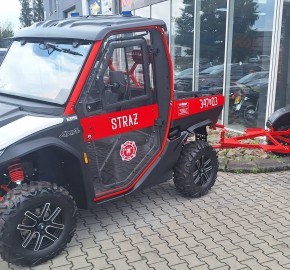 segway figleman wersja Straż i przyczepą ratowniczą 