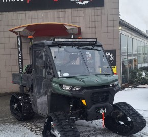 Traxter 6x6 na gąsienicach 